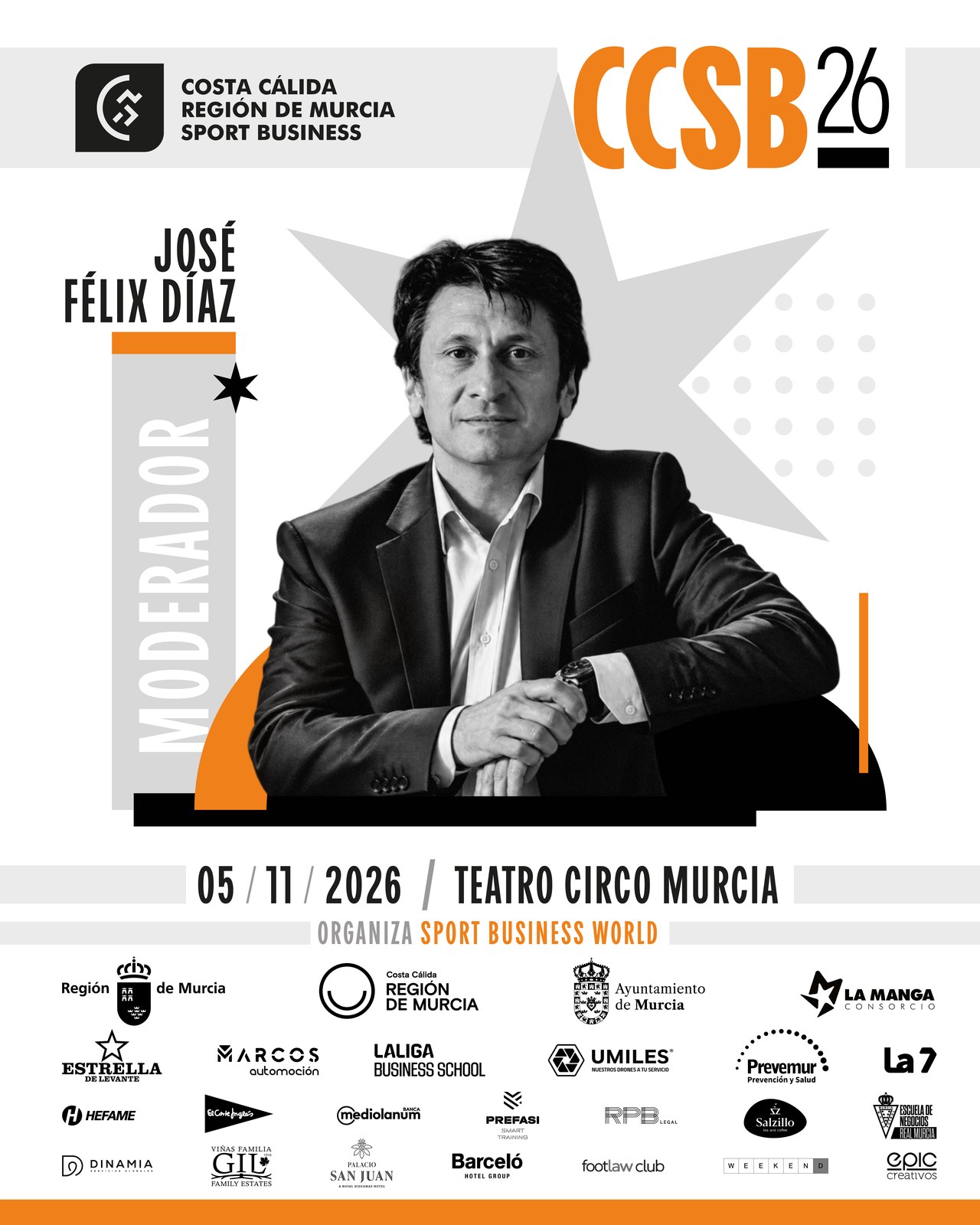 Presentador 2026 - JOSÉ FÉLIX DÍAZ